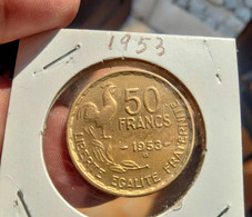 FRANCE 50 FRANCS 1953 KM# 918.1 (G#15-15) - 20 Francs