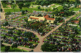 Florida Saint Petersburg Aerial View Pasadena Community Church Morning Worship 1953 - St Petersburg