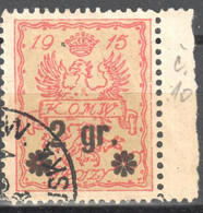 Poland 1915 - Warsaw Local Issues Mi.9 Used - Usados