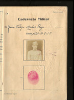 Caderneta Militar SOLDADO Natural De ELVAS - Regimento De Telegrafistas. Military Book PORTUGAL - Documents