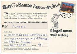 Mi 1105 Solo Postcard / Roskilde Festival, LEGO - 3 October 1995 Viborg - Lettres & Documents