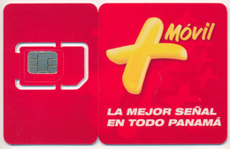 PANAMA +MOVIL GSM (SIM) CARD RED MINT UNUSED - Panama