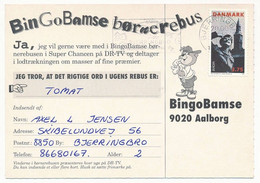 Mi 1100 Solo Slogan Postcard / CEPT, Europa, LEGO - 2 October 1995 Bjerringbro - Lettres & Documents