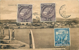 CHYPRE - LIMASSOL - Carte Recommandée  - ( Chy-03 ) Voir Lles Scans Recto Verso  - - Chypre