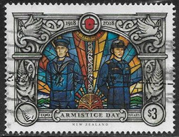 New Zealand SG4028 2018 Centenary Of The Armistice $3 Good/fine Used [38/31299A/NDE] - Gebruikt