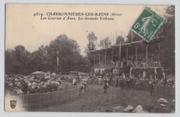 CPA France - Charbonnières Les Bains - Rhône - Les Courses D Anes - La Grande Tribune - Animée - Oblitérée 1911 - Charbonniere Les Bains