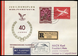 1958, Österreich, ANK 9, Brief - Machine Postmarks