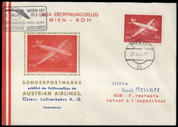 1958, Österreich, ANK 7, Brief - Machine Postmarks
