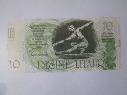 Lithuania 10 Litauru 1991 UNC Banknote,see Pictures - Lithuania