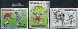 Honduras 1996 Central American Games 3v, Mint NH, Sport - Sport (other And Mixed) - Volleyball - Volleyball