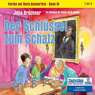 Der Schlüssel Zum Schatz: Ferien Auf Burg Donnerfels, Band 4 - CDs