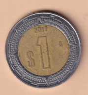 Mexico 1 Peso 2017 Km#603 - Mexique