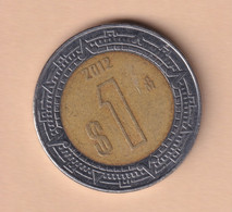 Mexico 1 Peso 2012 Km#603 - Mexique