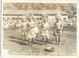 Samoan Siva Dancers Pago Pago Real Photo PC - Amerikaans-Samoa