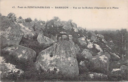 CPA - 77 - Fôret De Fontainebleau - BARBIZON - Vue Sur Les Rochers D'Apremont Et La Plaine - Barbizon