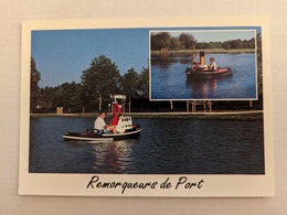 BATEAU REMORQUEUR DE PORT JOUET - Remorqueurs