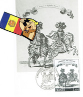 POSTAL MAXIMUM CARD FRANÇE CARROUSEL SOUS LOUIS XIV - Collections, Lots & Séries