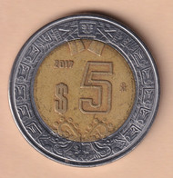 Mexico 5 Pesos 2017 Km#605 - Mexique