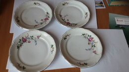 4 Plate Porcelain Poland - Altri & Non Classificati