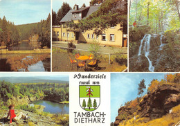 Tambach-Dietharz - Wanderziele Mehrbildkarte Mit Wappen (2389) - Tambach-Dietharz