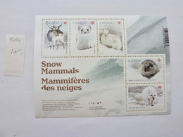 Canada  Snow Mammals - Nuovi