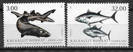 Groënland 2020, Timbres Neufs Poissons - Unused Stamps