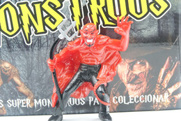 Vintage ACTION FIGURE : COLLECTION MONSTERS SUPER MONSTRUOS Devil Lucifer - 1990's - Original Yolanda Toys - Action Man