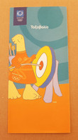 Athens 2004 Olympic Games, Archer Leaflet With Mascot In Greek Language - Apparel, Souvenirs & Other