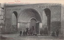 CPA - 81 - RABASTENS - Porte De Notre Dame Du Bourg - Ecoliers Devant Le Monument - Dos Non Divisé - Rabastens