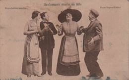 CPA - Theatre - Le Marige De Mlle Beulemans - Theatre De L'ilon - Beulemans Marie Sa Fille - Publicité - Flyers - Theatre