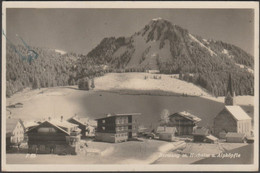 Berwang Mit Hochalm Und Alpköpfle, 1935 - Pension Bergheim Foto-AK - Berwang