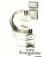 PUB PARFUM ( EAU FRINGANTE )  De "  D'ORSAY  "  1970 ( 2 ) - Non Classés