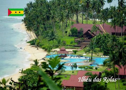 Sao Tome And Principe Islands Rolas Islet New Postcard - Sao Tome And Principe
