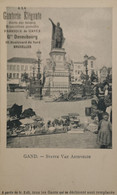 Gent - Gand  // Statue Van Artevelde (Marche - Markt) Ca 1900 - Gent