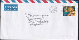 NEW ZEALAND 1994 COVER Christchurch To Switzerland @D6500L - Storia Postale