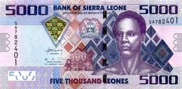 Sierra Leone 5000 Leones 2013, UNC, P-32b, SL B127b - Sierra Leone