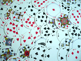 * Jeu De Cartes Rond - Round Playing Cards - 52 Cartes + 2 Jokers - N° 007 - Hong Kong - Boîte Carton - 54 Cards