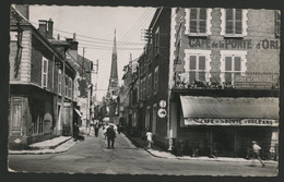 PITHIVIERS Rue De La Couronne Café De La Porte D'Orléans Carte Ayant Voyagé En 1953 - Pithiviers