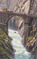 Suisse - Andermatt - Pont Du Diable Saint-Gothard - Attelage Diligence Poste - Andermatt