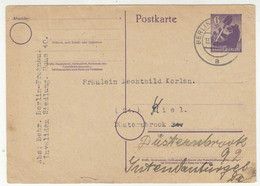 Berlin Postal Stationery Postcard Posted 220920 - Postkarten - Gebraucht