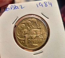 AUSTRALIA 1 DOLLAR 1984 KM# 77 - Kangaroos (G#15-35) - Dollar