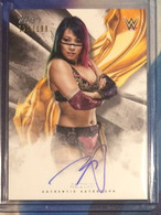 2019 TOPPS Undisputed 126/199 ASUKA Autograph Signed Trading Card WWE Wrestling - Tarjetas
