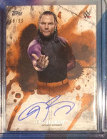 2018 TOPPS Undisputed 90/99 JEFF HARDY Autograph Signed Trading Card WWE Wrestling - Trading Cards