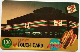 Philippines PLDT Touchcard 100 Peso " 7-11 " - Filippine