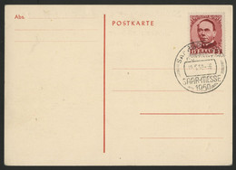 N° 269 KOLPING Cote Détaché 70 € Obl. C. à D. SAARBRUCKEN 12/5/50 Sur CP. Voir Suite - Storia Postale