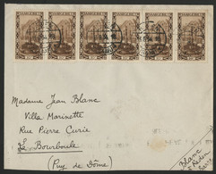 N° 107 (X 6) Obl. C. à D. "REDEN SAAR 13/8/34" Sur Env. Pour La France Voir Suite - Storia Postale