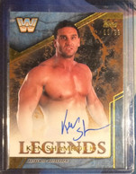 2017 TOPPS LEGENDS OF WWE KEN SHAMROCK Bronze 55/99 Autograph Signed Trading Card WWE Wrestling - Trading Cards