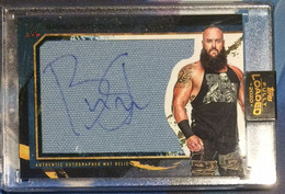 2020 TOPPS FULLY LOADED BRAUN STROWMAN 076/199 Relic Autograph Signed Trading Card WWE Wrestling - Trading-Karten