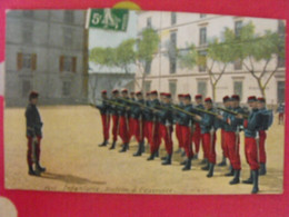 Carte Postale. Militaria. Manoeuvres Militaires 3. Infanterie. Section à L'exercice - Manoeuvres