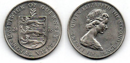 Guernesey - Guernsey 25 Pence 1978 Elizabeth II SUP - Guernsey